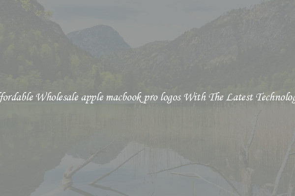 Affordable Wholesale apple macbook pro logos With The Latest Technologies