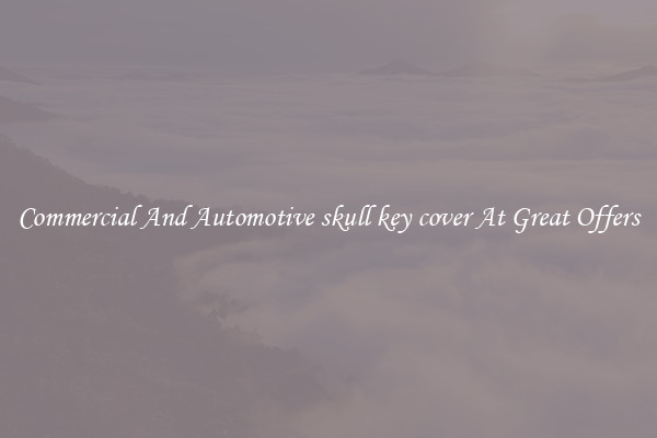 Commercial And Automotive skull key cover At Great Offers